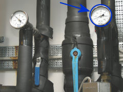 E: Cooling water gauges
